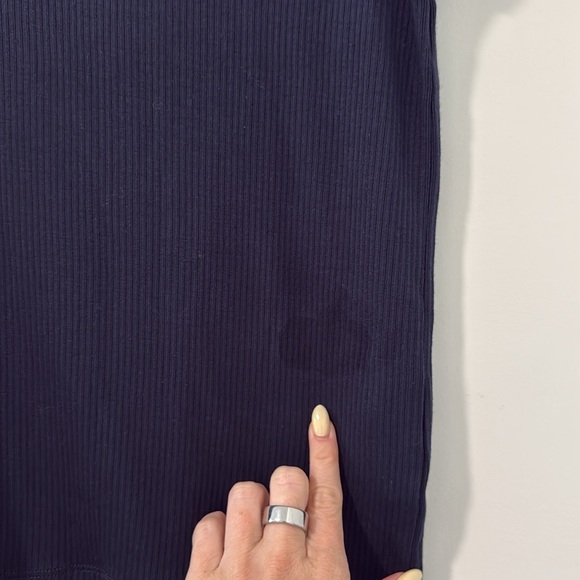 Madewell Drapey Rib Tank - Picture 7 of 9